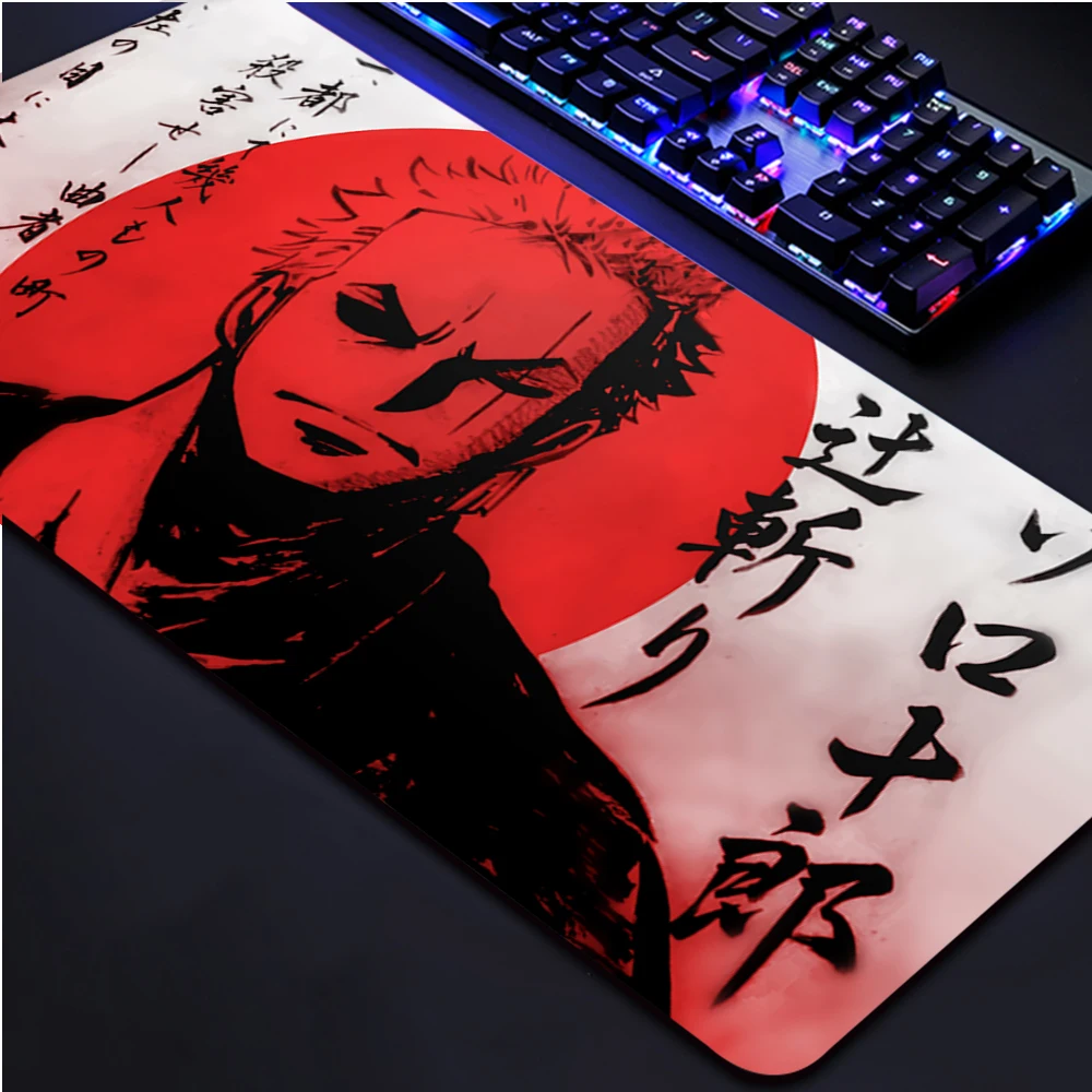 O-ǽ R-Roronoa Zoro  ̹ Ʈ ǻ ũ Ʈ, 콺 е, Ʈ 콺 е, ̸ PC ũ е, 30x80