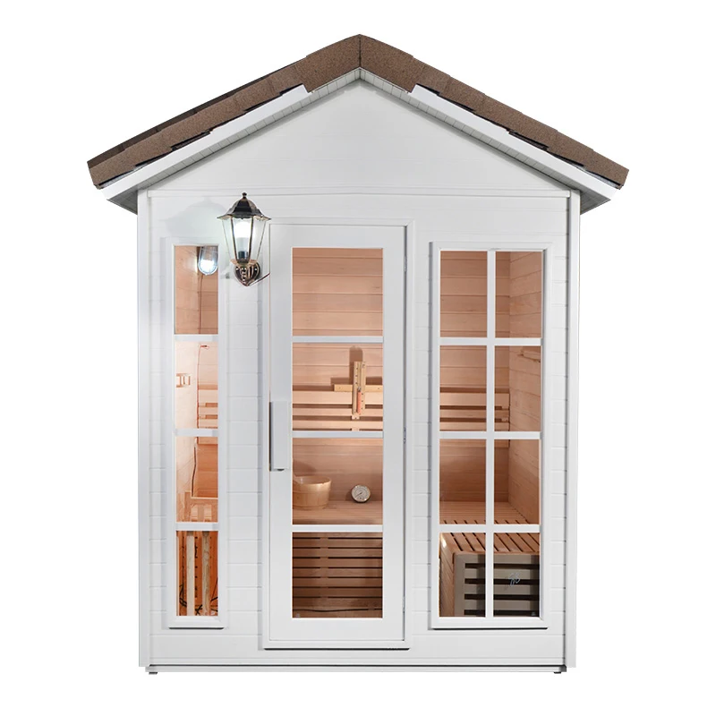 Sweat room Home outdoor sauna courtyard steam sweating wet steam room