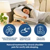 Shoulder Relief System, Bed Wedge Pillow for Shoulder Pain Relief with Therapeutic Body Pillow, Insert, and Covers 5