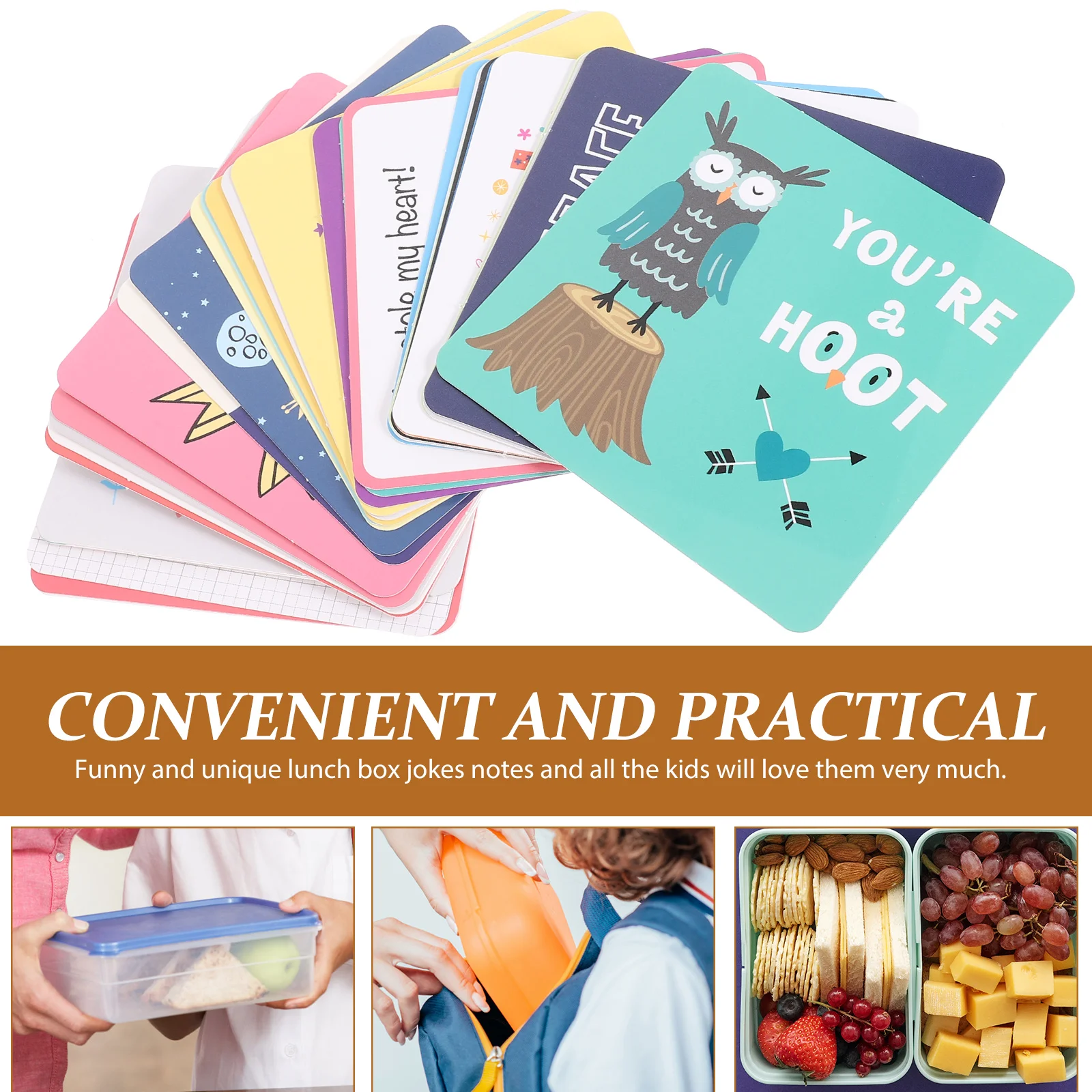 Encouragement Note Card Lunchbox Cards Motivational for Kids Cartoon Positive Notes Paper Gaming Lovely Child 60 Pcs