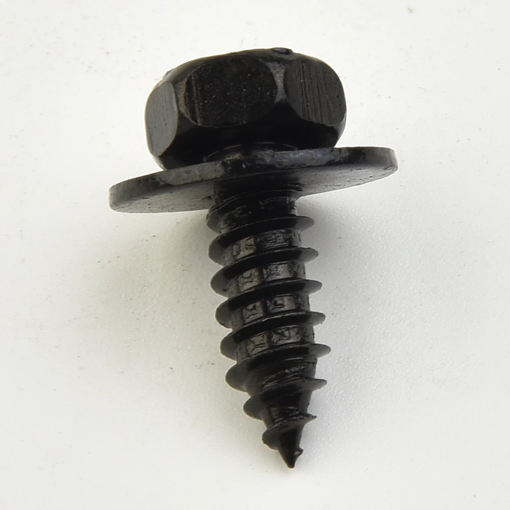 Under Screw Bolt Retainers​ Bolt Cover Fender For Toyota 90159-60498 Liner Retainer Screw Duable Newest Protable Reliable 10pcs m5 5mm motorcycle screw fasteners fender wheel nut bolt head cover caps on wheel bolt metric rubber wind screw