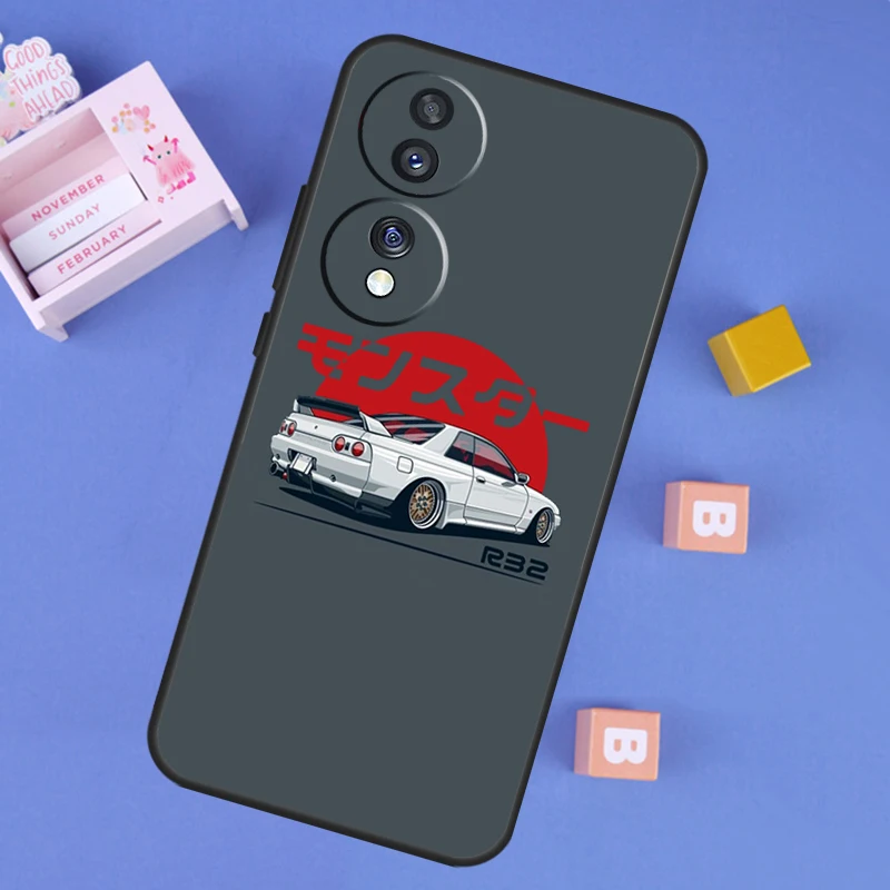 JDM Skyline Car Design Protective Phone Case