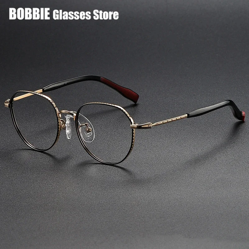 

Fashion Children Titanium Polygon Glasses Frame Ultralight 8.5g Men Women Small Face Optical Prescription Eyeglasses Spectacles