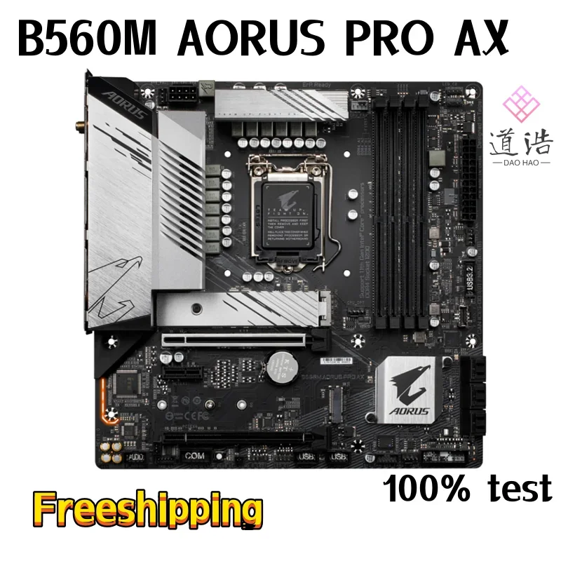 For B560M AORUS PRO AX Mtherboard 128GB M.2 HDMI DP LGA 1200 DDR4 Micro ATX B560 Mainboard MA 3 For B560M AORUS PRO AX Mtherboard 128GB M.2 HDMI DP LGA 1200 DDR4 Micro ATX B560 Mainboard MA