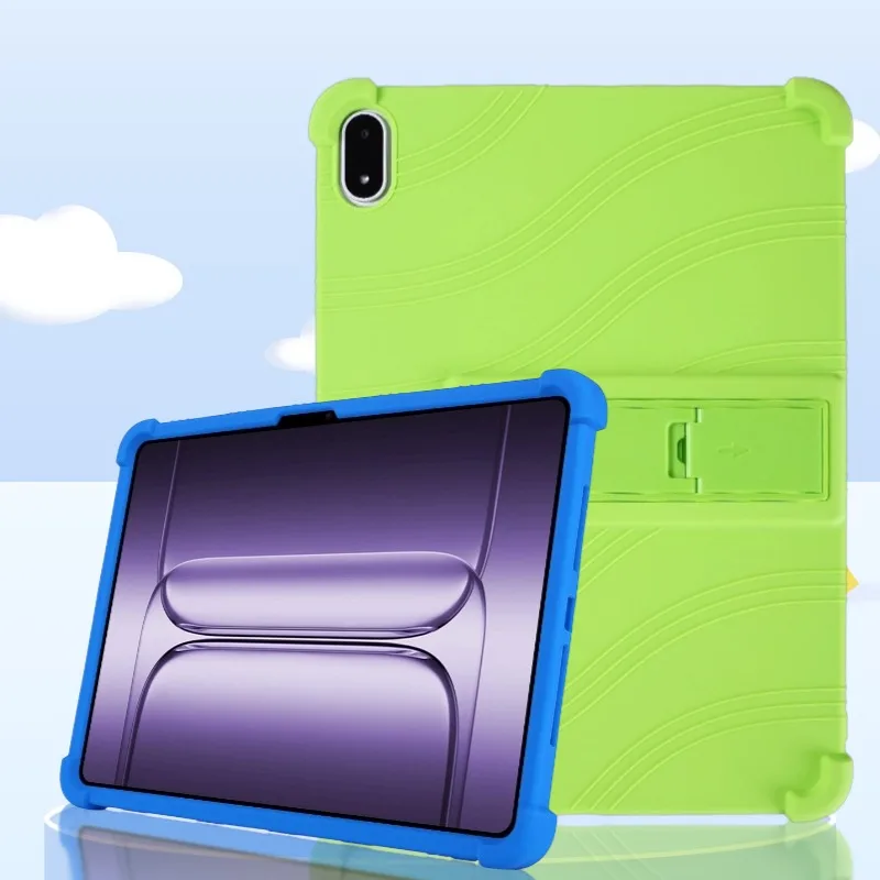Soft Silicone Kids Safe Shockproof Tablet Case with Adjustable Stand