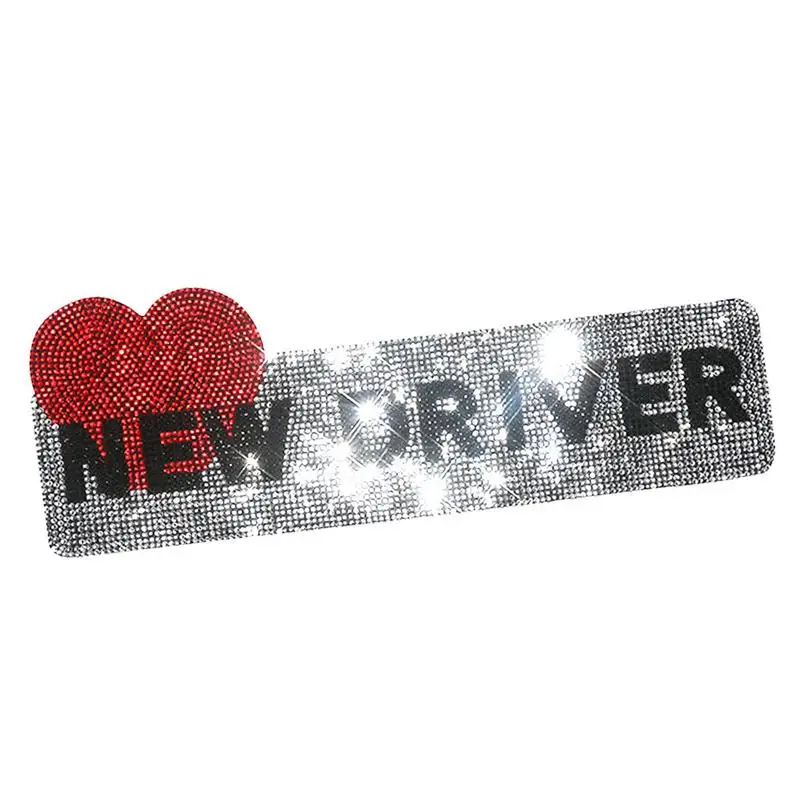 

Новинка, креативный дизайн, стикер для начинающих водителей автомобиля, автомобильные наклейки, Женская наклейка для девочек, стикер для автомобиля, автомобильные аксессуары