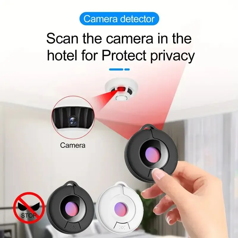 Hidden camera detector infrared camera detector camera detector Camera Detector Protable Counterspy Detector guard against peeping applicable to the hotel infrared optical detection stereoscop