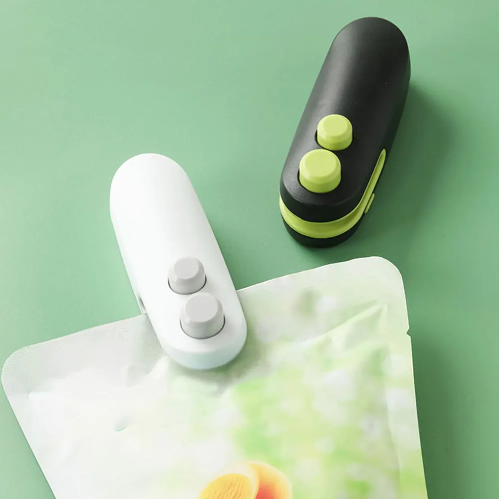 Mini Heat Bag Sealing Machine Package Sealer Bags Plastic Food Sealer Clip Bag Handheld Food Packaging Heat