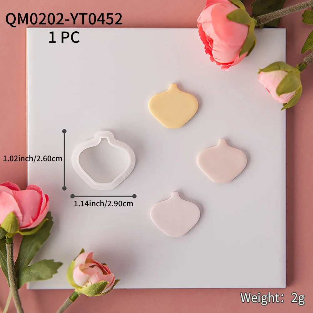 Pflanzen Topf Weiche Keramik Polymer Clay Cutter Kreative Vase Ohrringe Schmuck Anhänger Schneiden Form DIY Handgemachte Werkzeuge – Detail 11