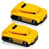 20V 3Ah DCB203 Lithium Battery Replacement for DeWalt 18v 20Volt Max Lithium Ion Battery DCB206 DCB205 DCB204 Power Tools 1