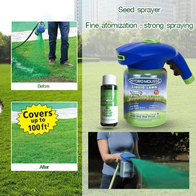 Hydro Mousse Liquid Lawn Sprayer The MustHave Tool for Lawn Enthusiasts