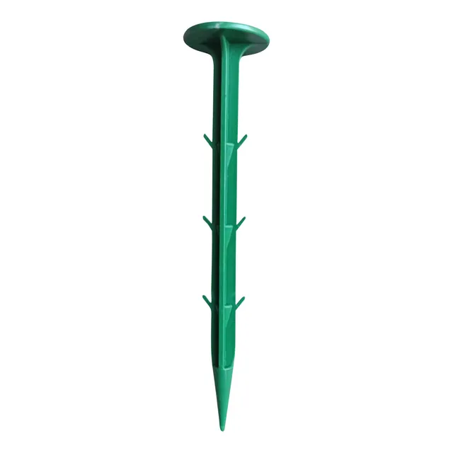 11cm Garden Landscaping Stakes Lawn Pins Pegs Garden Border Plastic Edging Anchoring Spikes For Outdoor Weed Barrier 3