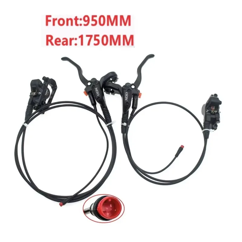 HH 전기 자전거 전동 스쿠터 스노우모빌 모터 개조 키트 액세서리 XOD XD-E300 유압 브레이크 160mm 브레이크 디스크