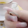 Bague de mariage à clous, bijoux fins de Style européen pour femmes et hommes, cadeau Punk en argent Sterling 925
