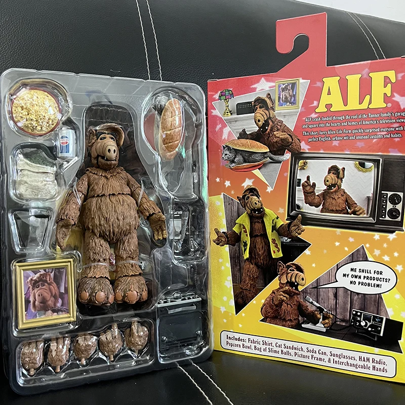 Original NECA Ultimate Alien Life Form ALF Action Figure