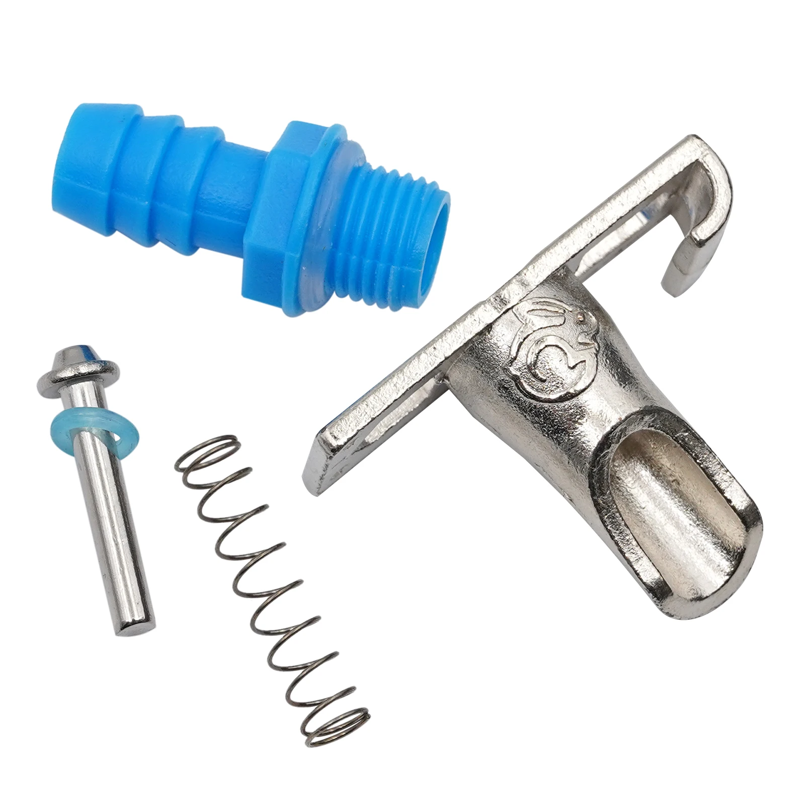 10/20 Set Kaninchen Nippel Trinker Bauernhof Tier Trinken Werkzeuge Nagetier Automatische Verzinkte Tränke Feeder Ausrüstung mit 8mm Schlauch – Detail 6
