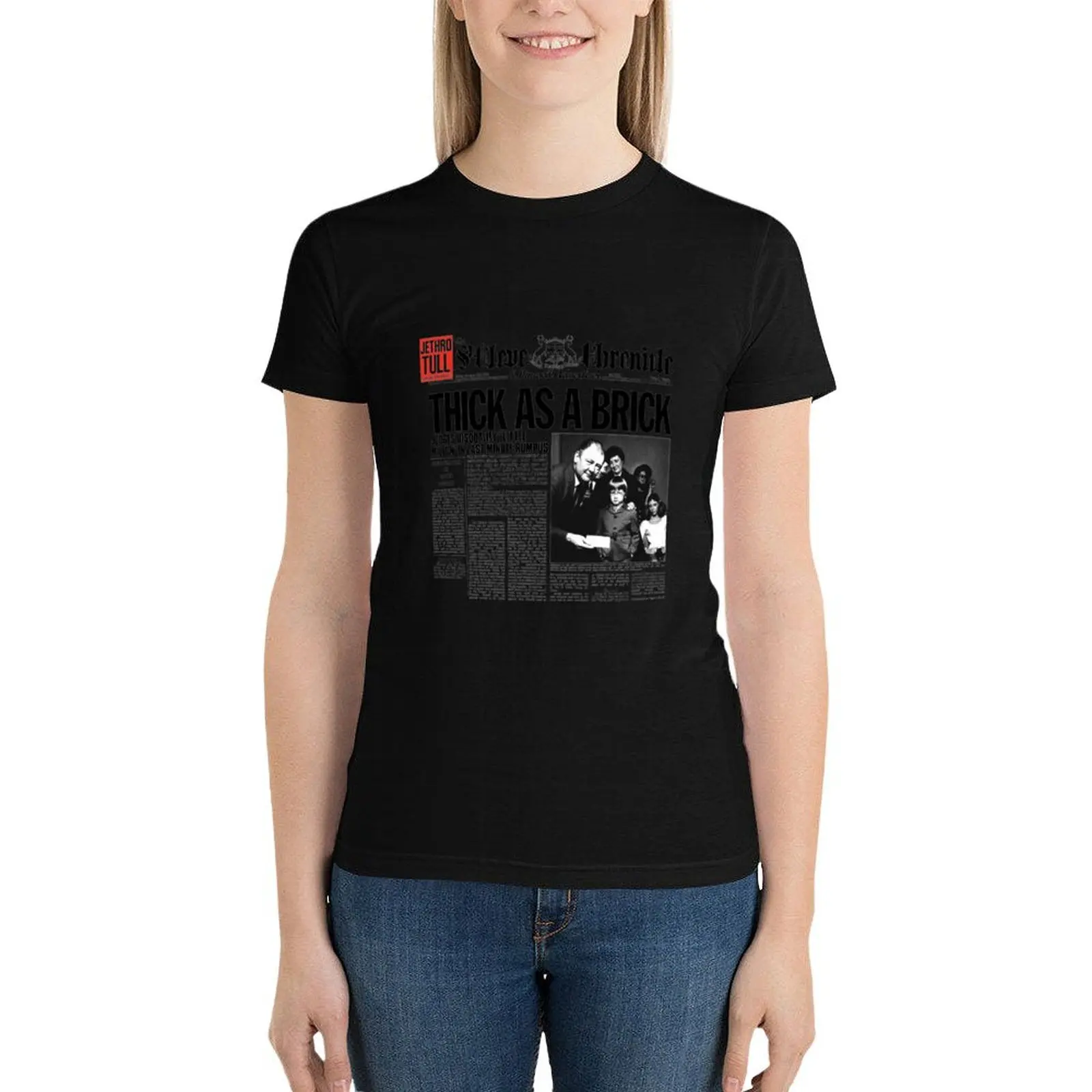 

Thick as a Brick HD T-Shirt lady clothes oversized womans clothing