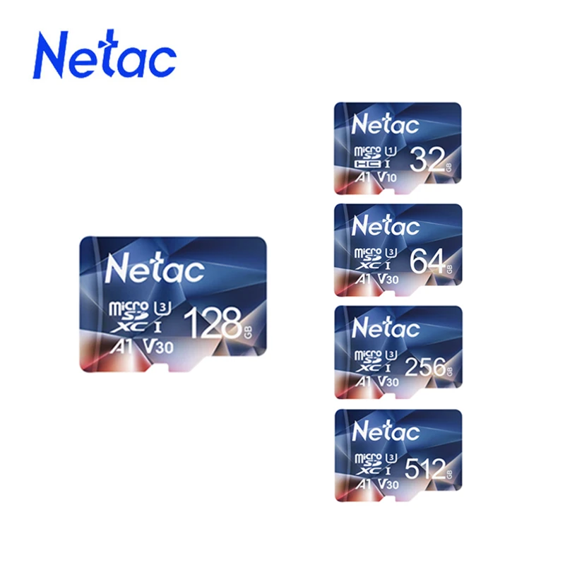 Netac A1 Memory Card 64GB 32GB 16GB Microsd TF SD Card Class10 UHS
