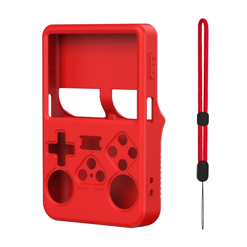 Color Silicone Protective Case - Soft Anti-Scratch Storage Cover for Handheld Game Console