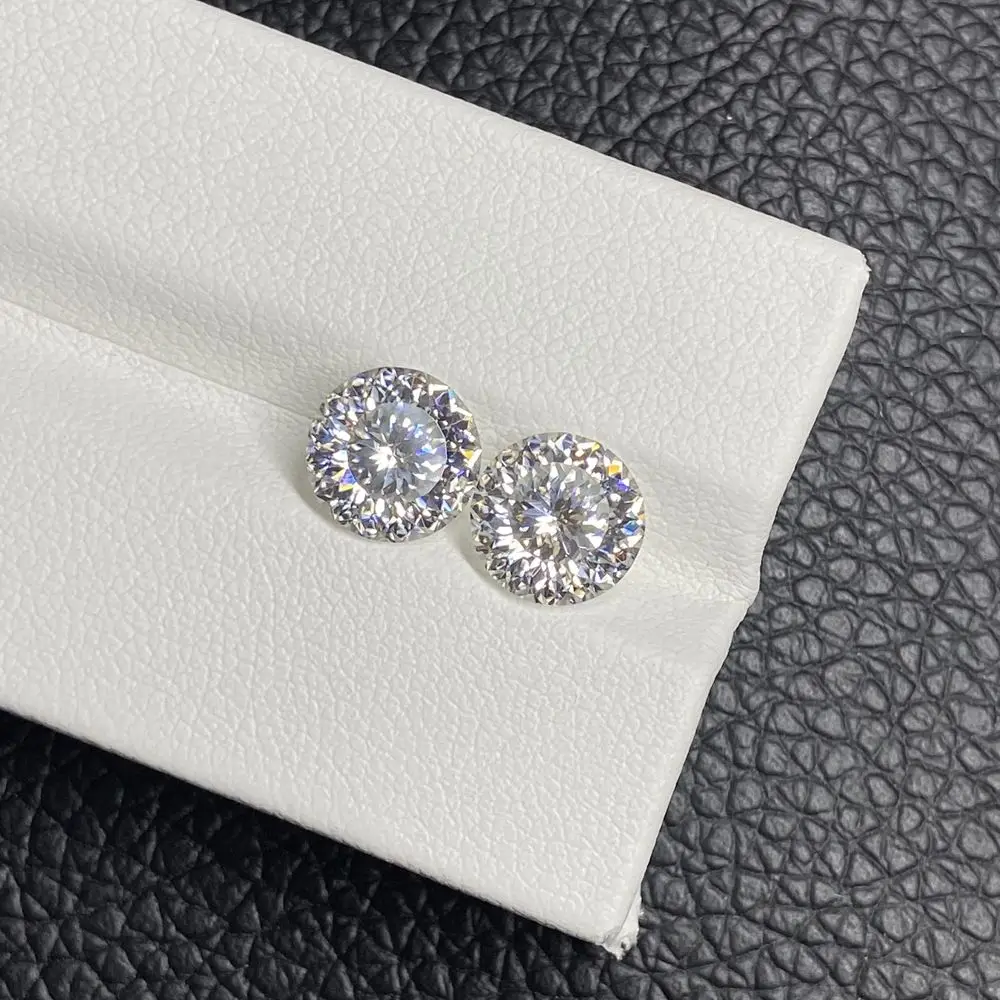 Top Belgium Cut Moissanite Stone D Color 0.1ct-50ct Gemstones Lab Grown Diamond Bird Nest Cut Moissanite Loose Stone