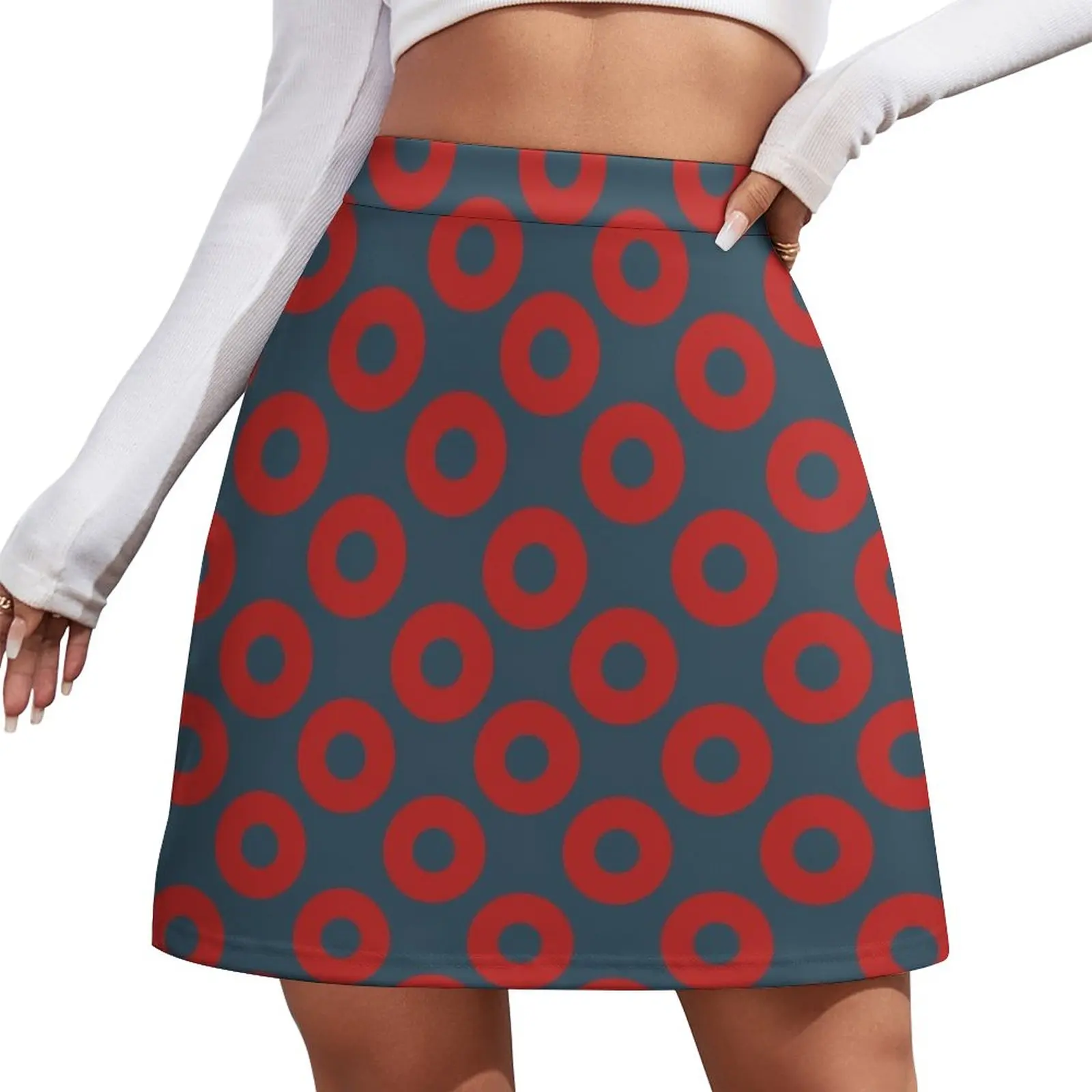 Jon Fishman Dress Pattern Mini Skirt womens skirts luxury clothes women