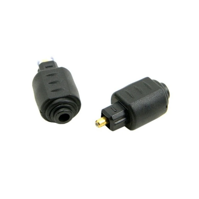 Mini prise femelle optique 3.5mm vers charnière numérique, adaptateur audio  mâle, haute qualité, lot de 10 pièces - AliExpress