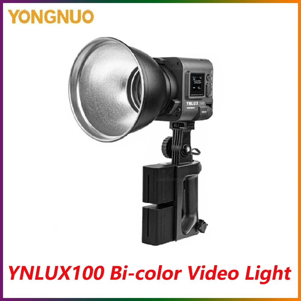 

YongNuo YNLUX100 Pro/YNLUX100 Bi-color Handheld Video Light White Photography Fill Lights For Outdoor Shooting Live Short Video
