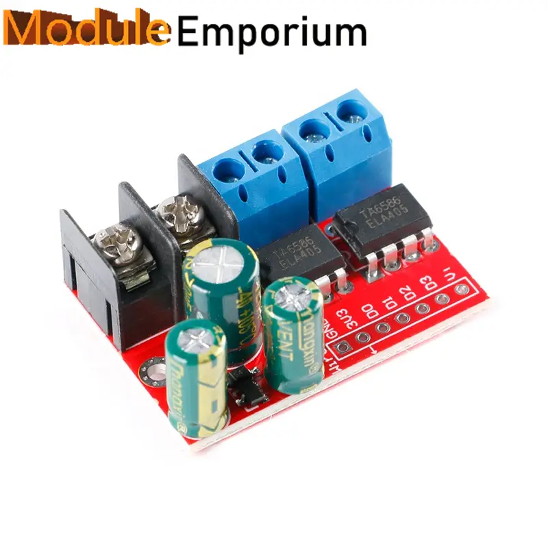5A Dual Channel DC Motor Drive Forward Reverse PWM Remote Control Voltage Speed Relay Module ZK-5AD image 1