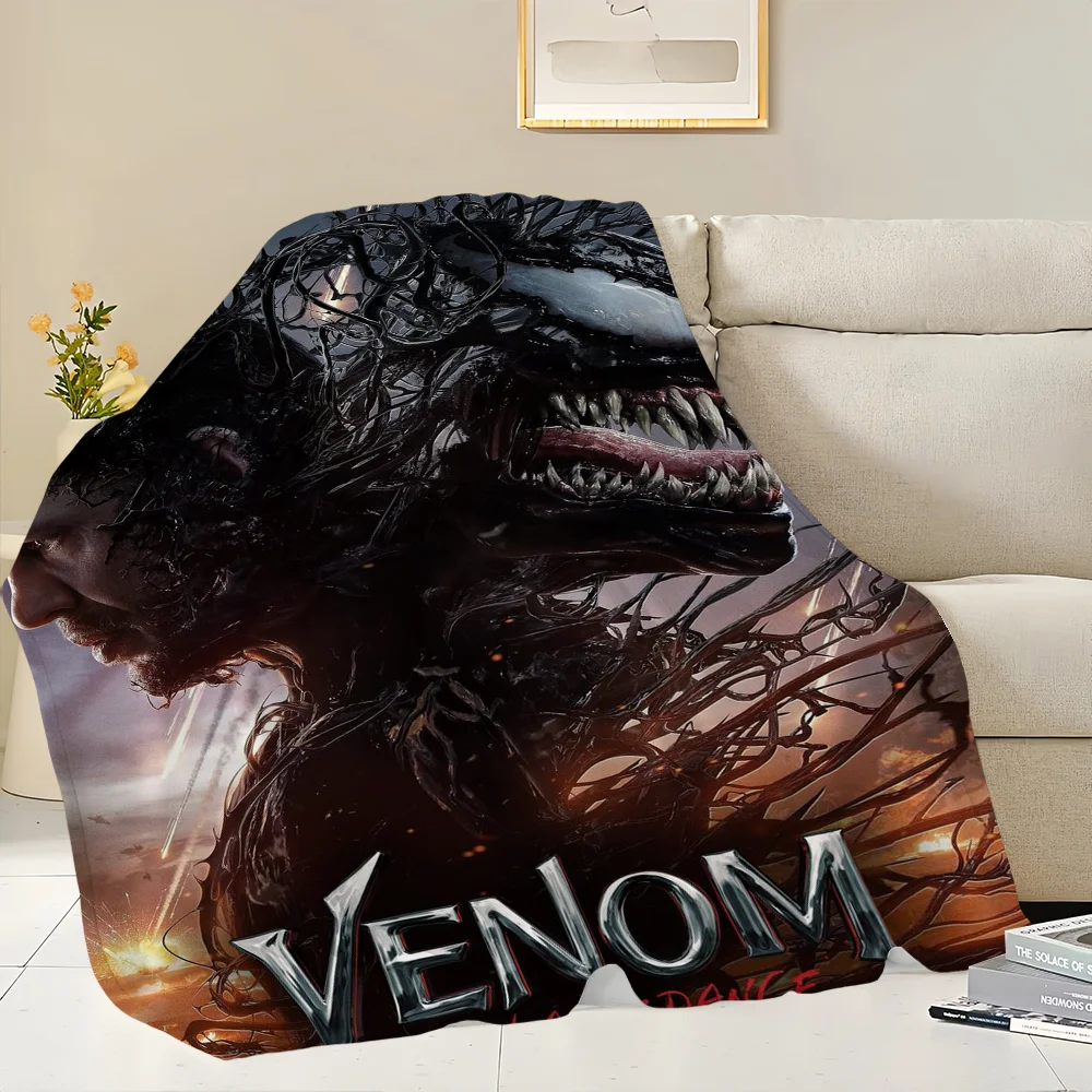V-Venom T-The L-Last D-DanceS Skicomfort Warm Soft Home Kids Lunch Blanket Suitable For Living Room Office Daily Travel Gifts 4