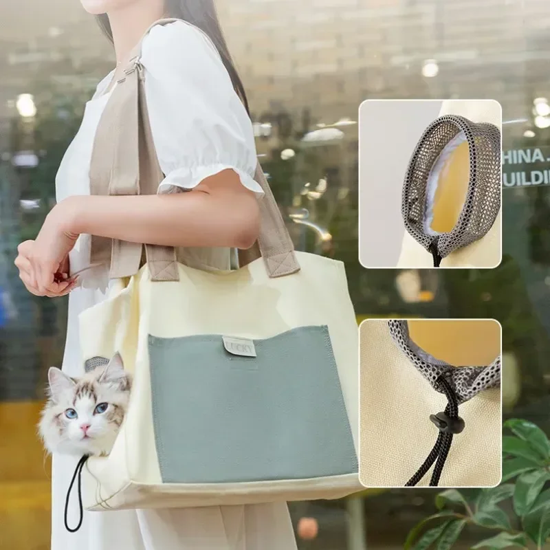 

Soft Pet Carriers Portable Pet Bag Cat Carrier Bags Cat Carrier Outgoing Travel Breathable Pets Handbag Cat Supplies Soft Bag