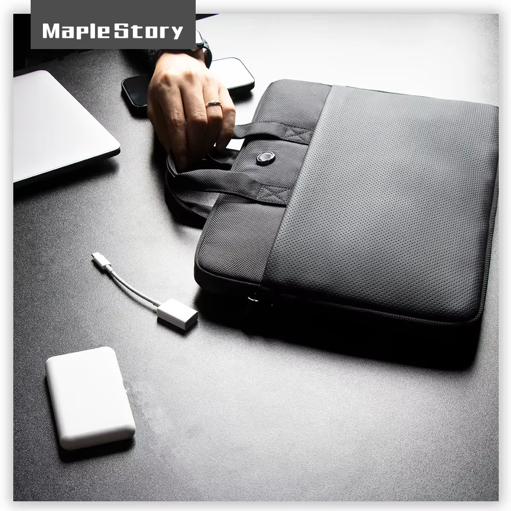Laptop Bag 14 15.6 Inch Notebook Handbag For Macbook Case Portable Laptop Sleeve For HP Dell Acer Computer Briefcase Travel Bags - 6