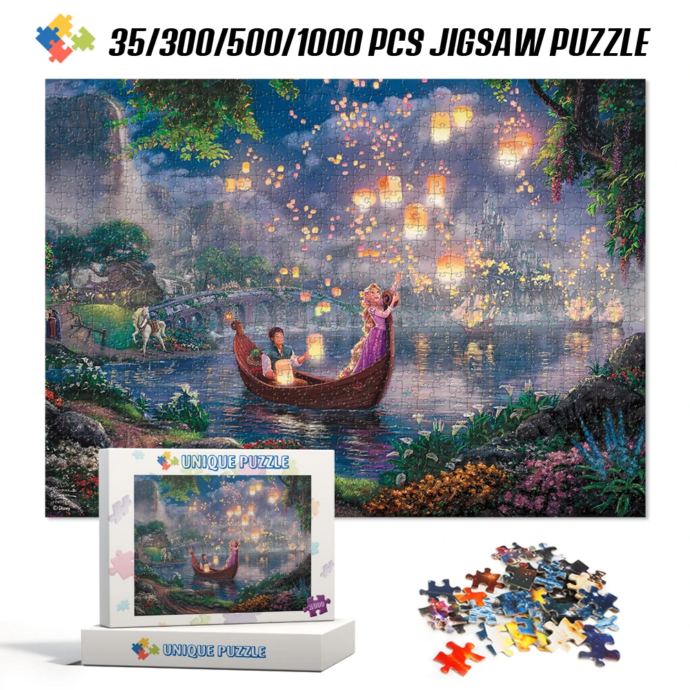 Disney Puzzle 1000 Pieces Tangled Puzzles Adults 1000 Pieces Disney