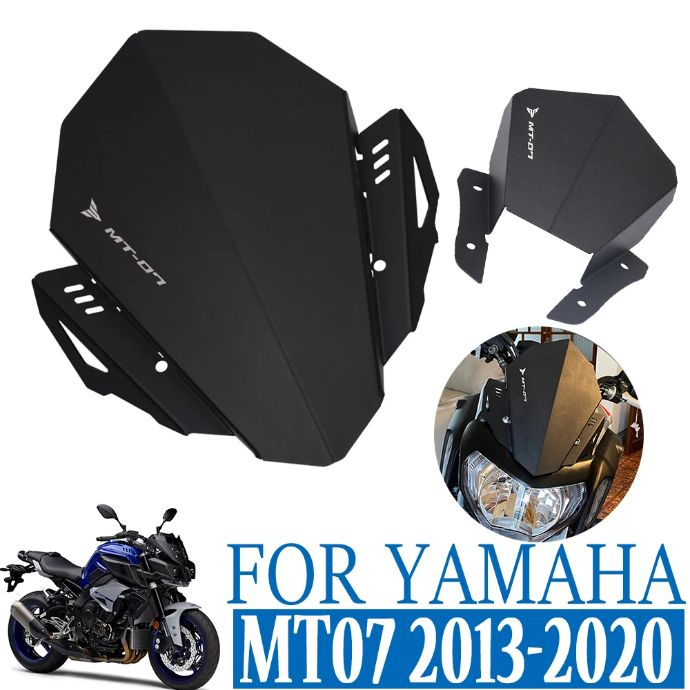 Motorcycle Windshield for YAMAHA MT07 FZ07 MT FZ 07 2018 2019 2020