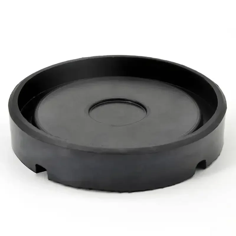 Universal Black Rubber Slotted Jack Stand Pads
