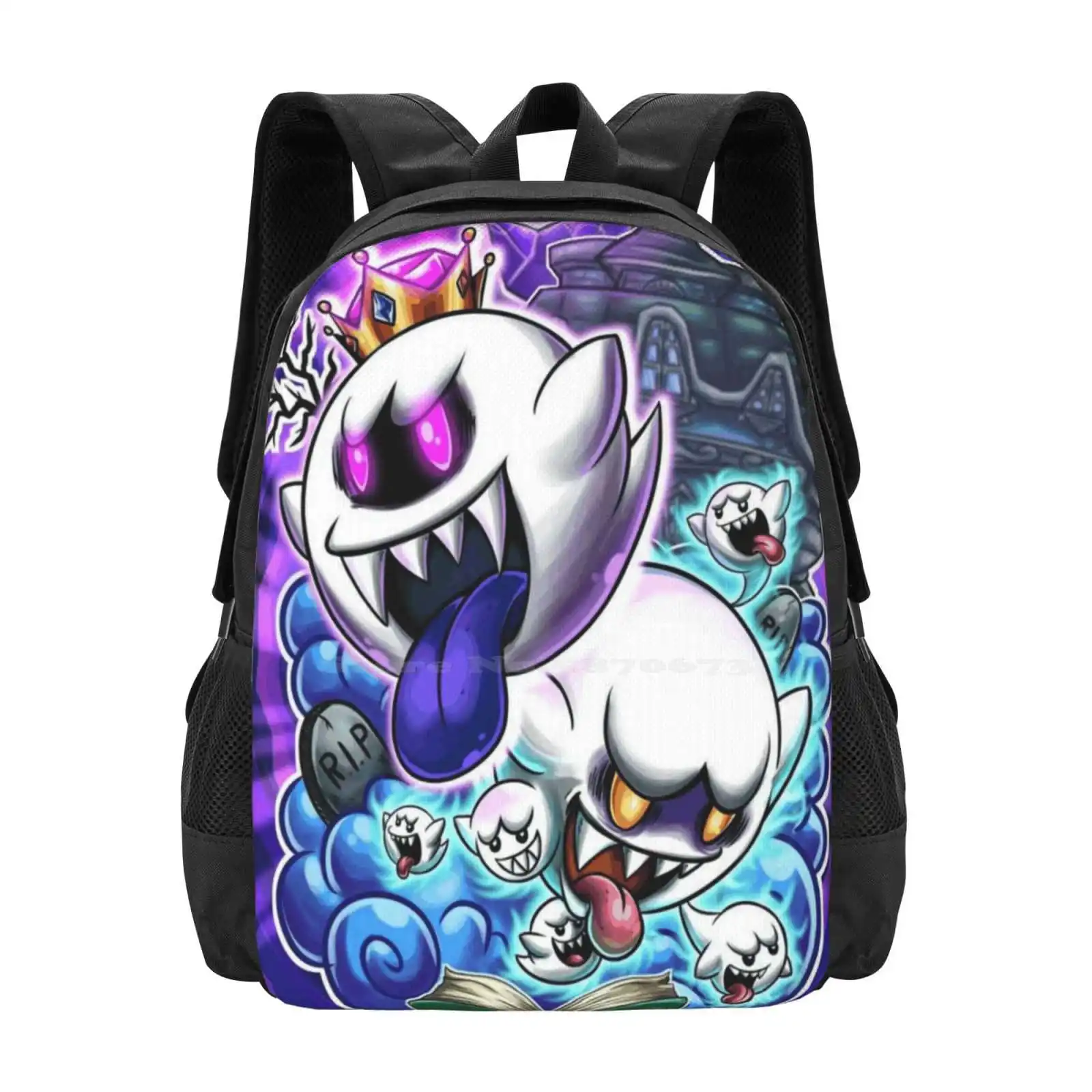 

Toon Boos-King Boo And Boolosus By Kraus-Illustration On Deviantart Bag Backpack For Men Women Girls Teenage Toon Boos Boolosus
