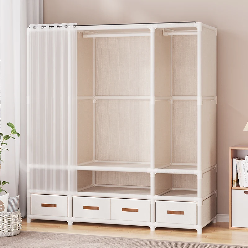 Children's Modular Cabinet Girl Closet Clothes Wardrobe Girls Dresses Dress Up Storage Armario Juguetes Infantil Organizer Toys