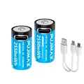 2PCS CR123A Battery