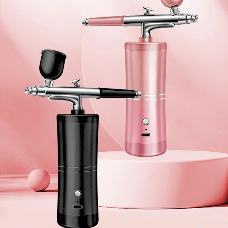 Airbrush-Kit Rechargeable Cordless Airbrush for Art Makeup Model Painting