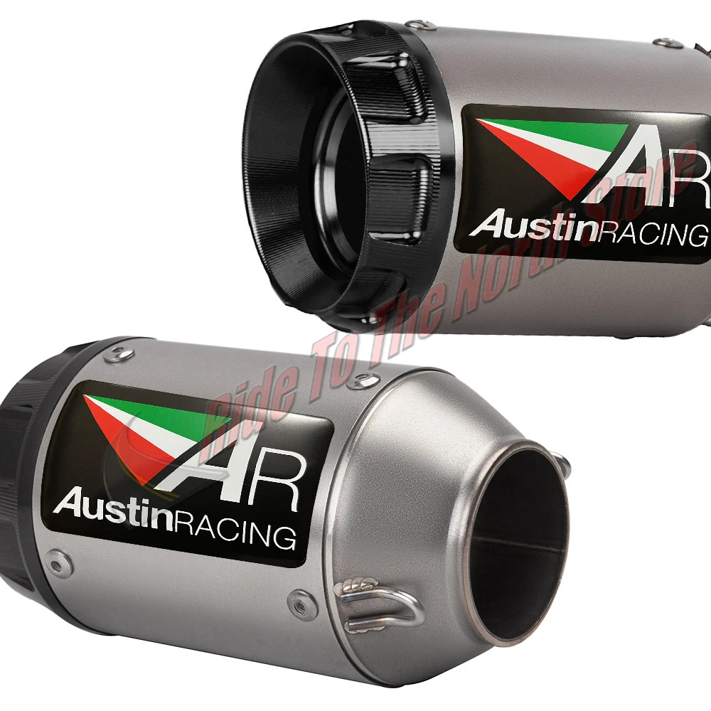 AR GP1R Racing Motorcycle Muffler 5