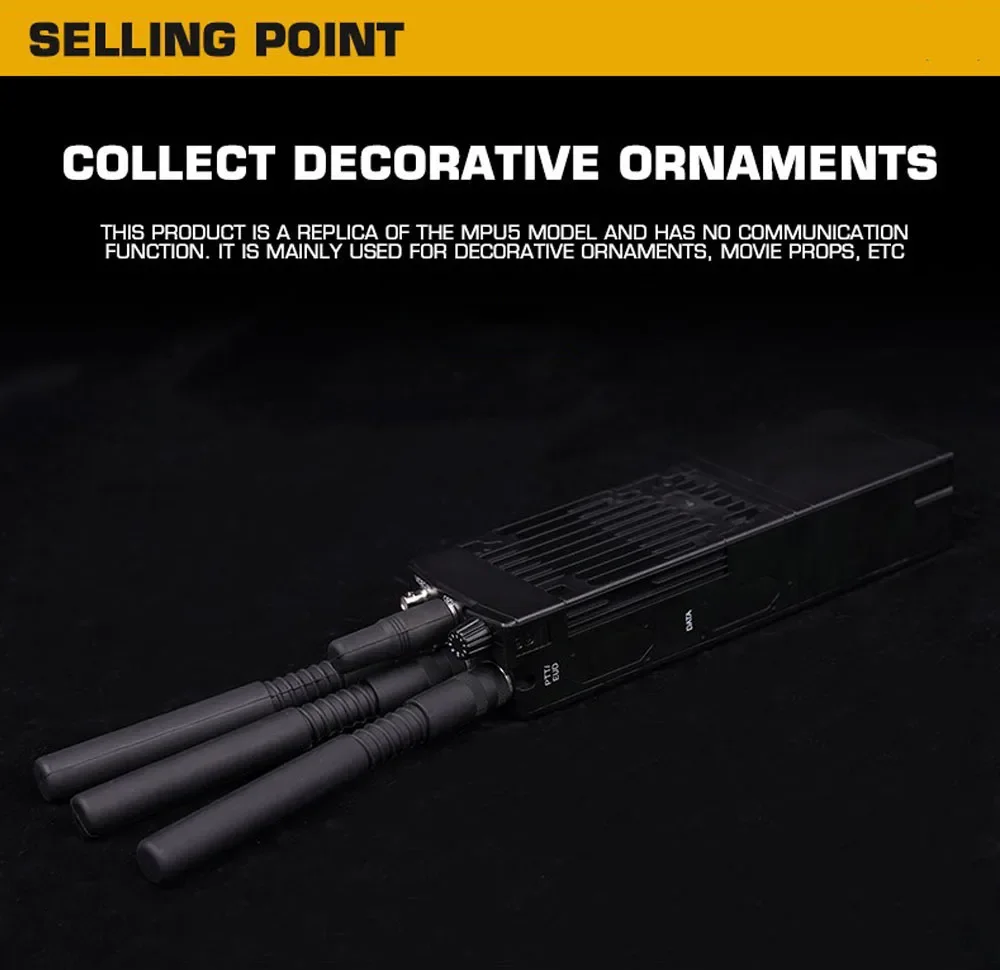 MPU5 Radio Model Detachable Hunting Army Militar Walkie Talkie DIY