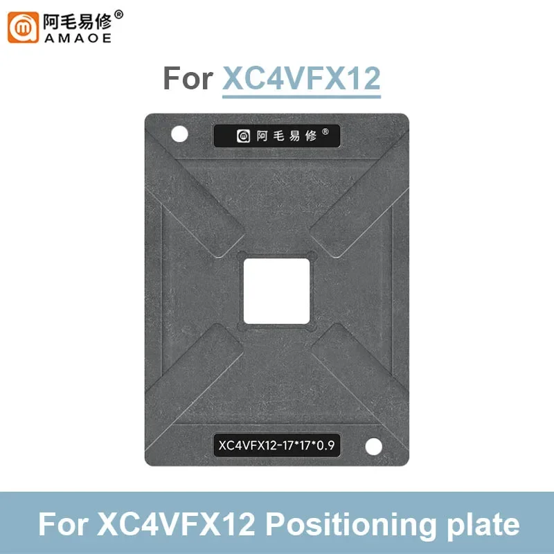 AMAOE XCVFX12-SFG363DGQXXXX 심기 주석 스테이션 키트, 강력한 자기 납땜 주석 강철 그물, 0.20mm 열 방산