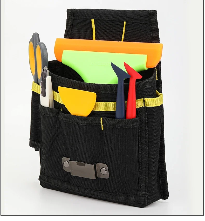 Professional Vinyl Film Wrapping Tool Bag Waterproof Oxford Cloth Utility Waist Belt Pouch Car Window Tint Scraper Holder car wrapping tools,automotive film tools