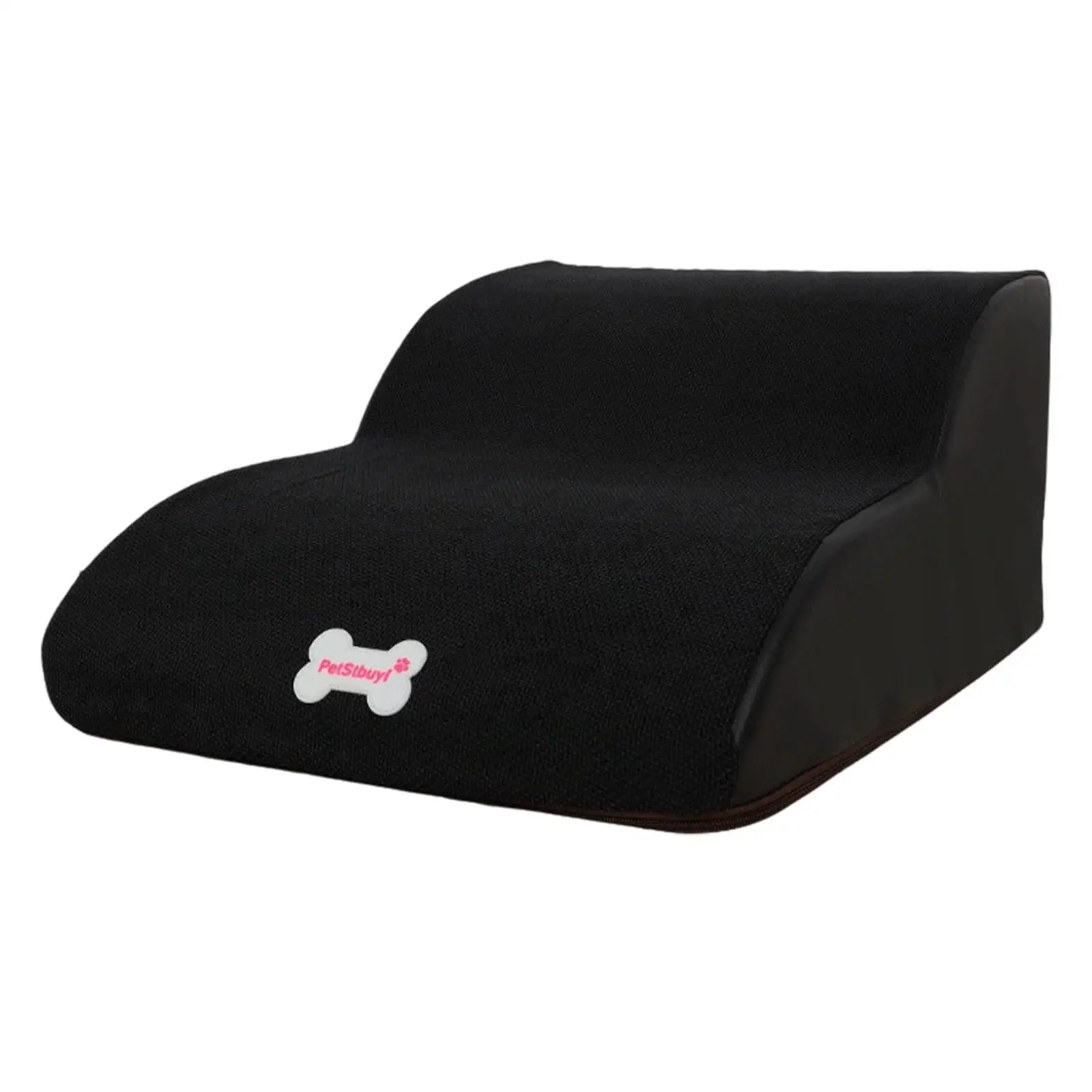 Dog Stairs for High Bed with Washable Cover Soft Lightweight Pet Ramp Non Slip