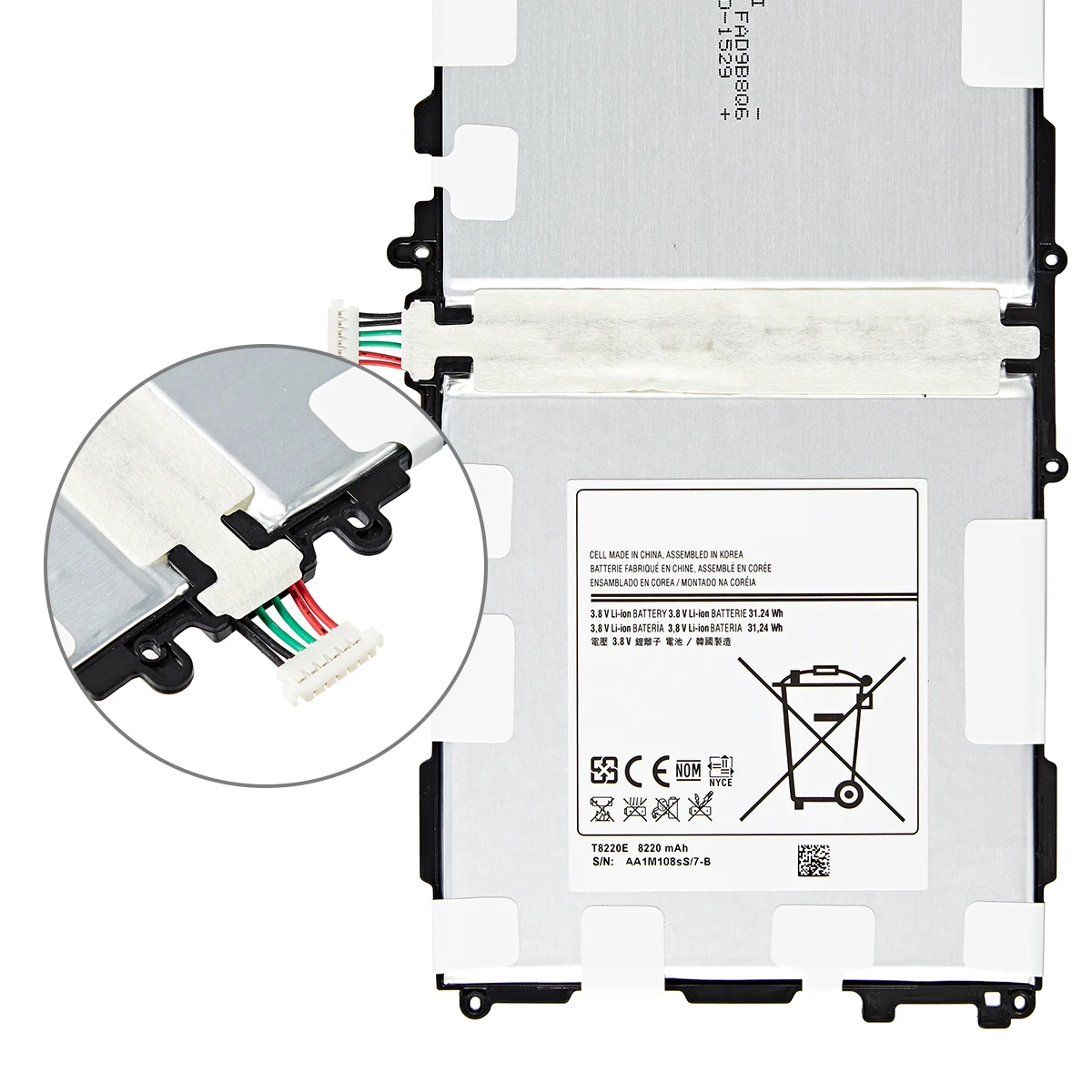 Brand New Tablet T8220E T8220C/U Battery 8220mAh For Samsung Galaxy Note 10.1 Tab Pro P600 P601 P605 P607 T520 T525 +Tools