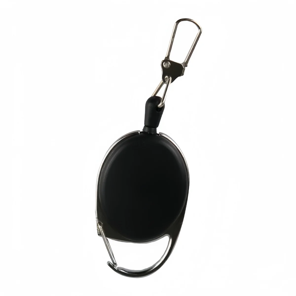 Retractable Lock Anti Theft Key Chain EDC Elastic Key Ring Quick Hanging Telescopic Keychain