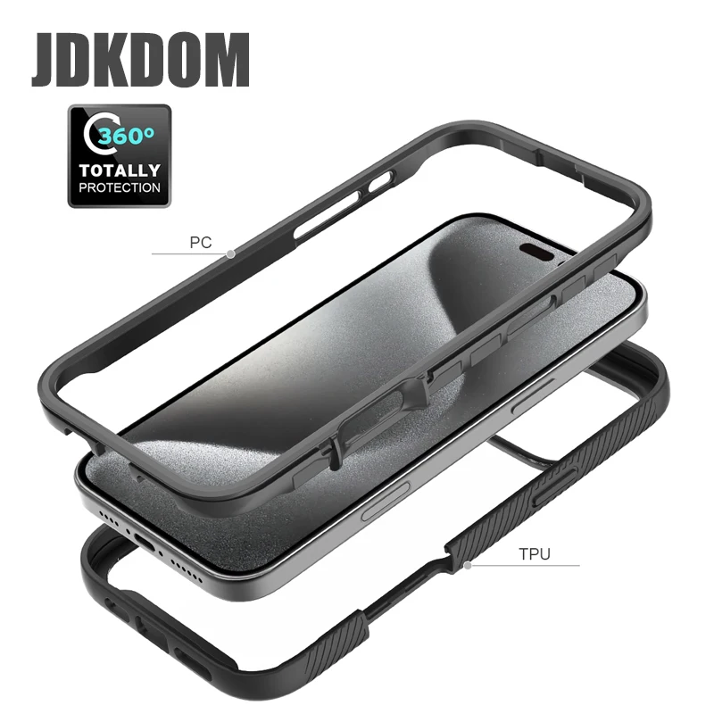 Shockproof Armor Case - Durable Protective Cover by JDKDOM
