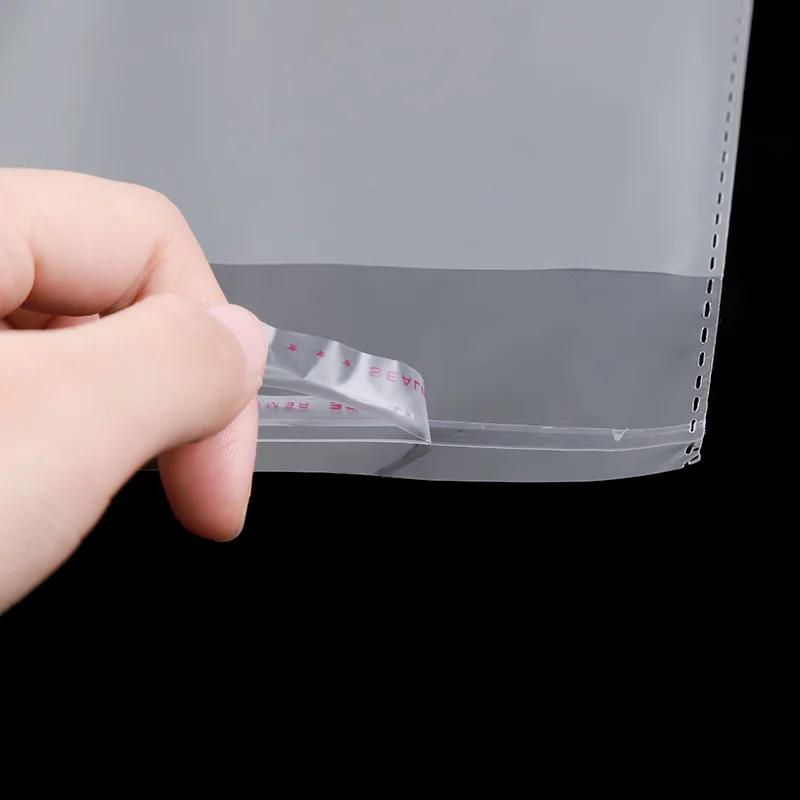 TETP 500Pcs Transparent Width 15cm Opp Plastic Bag Notebook Gloves Hat Photo Album Packaging Self Adhesive Seal Bag Wholesals 3