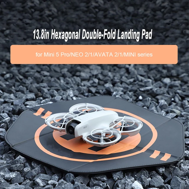 35cm Foldable Landing Mat Double Sided Waterproof Airplane Landing Pad for DJI Mini 5/4/3 Pro Mini 2/Neo 2/1/ Avata 2/1 Drone 1