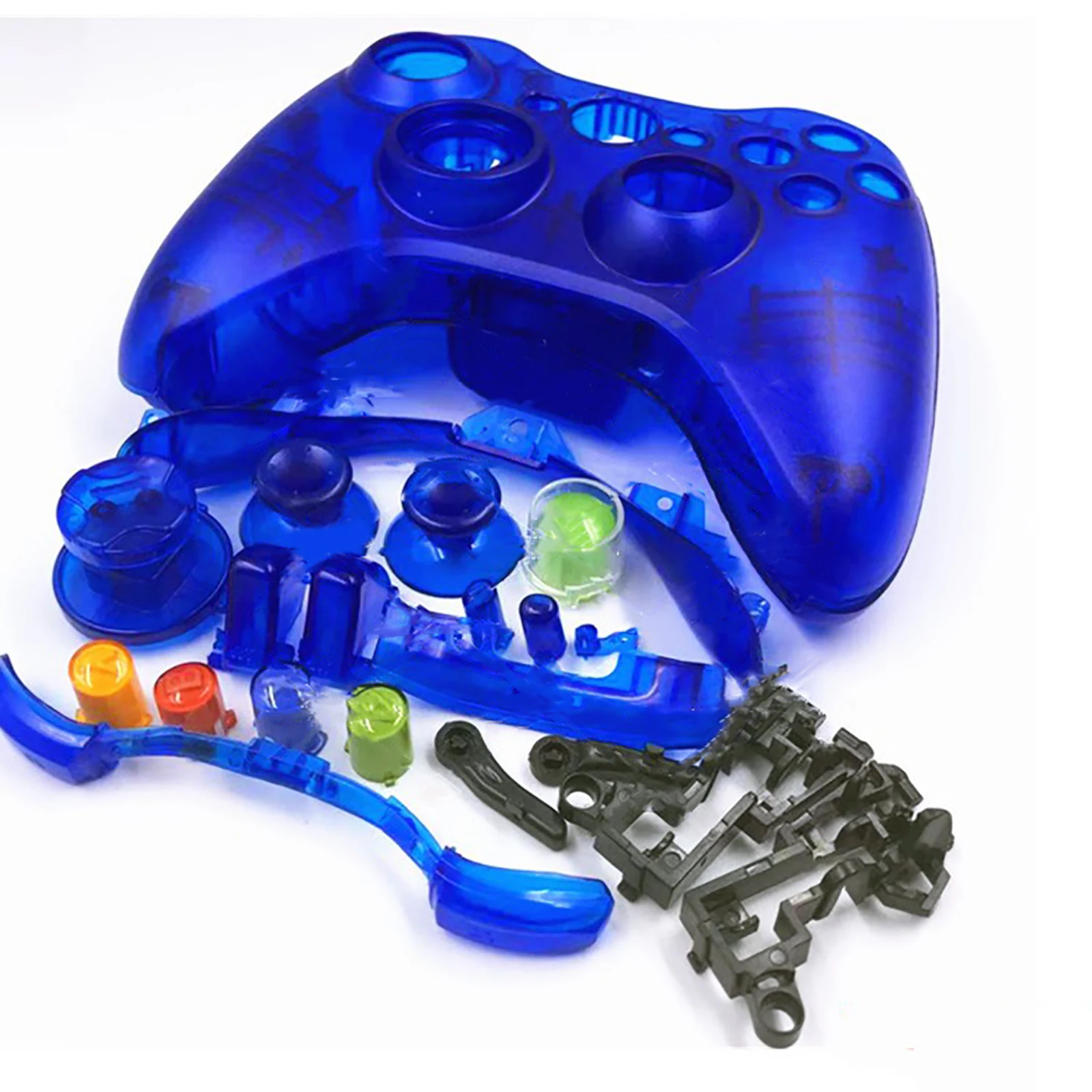 Custodia Ricambio Completa Per Controller Xbox 360 – Guscio + Pulsanti – Nuova