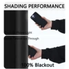 1pc 100% Blackout Curtain with Rod Pocket, Curtains for Living Room, Bedroom, Kitchen, Window Curtain, Drapes in Living Room 4